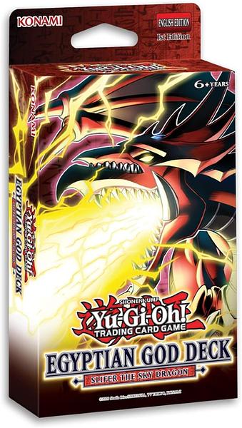 YGO - STRUCTURE DECK: EGYPTIAN GOD DECK - SLIFER THE SKY DRAGON - YU-GI-OH!