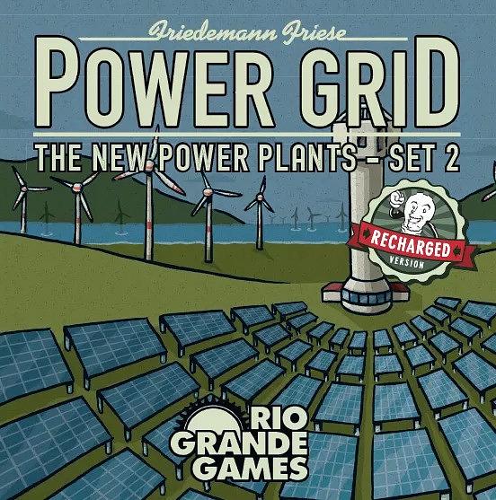 POWER GRID RECHARGED: THE NEW POWER PLANT CARDS SET 2