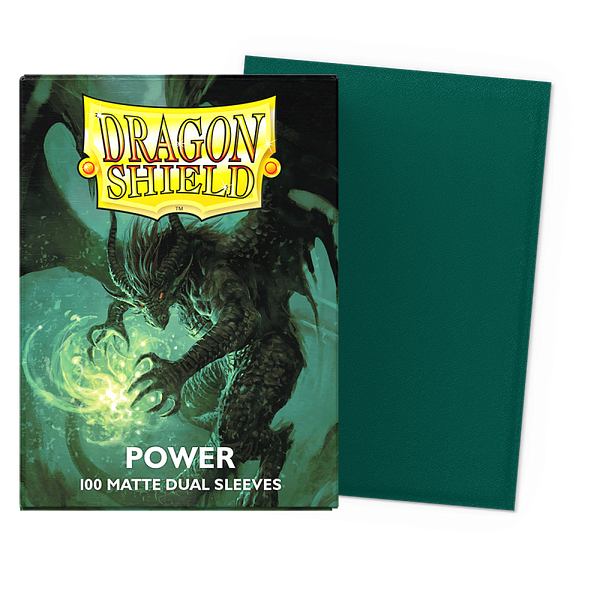 DRAGON SHIELD DUAL MATTE SLEEVES - POWER (100X)