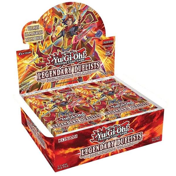 YGO - LEGENDARY DUELISTS: SOULBURNING VOLCANO - BOOSTER DISPLAY - YU-GI-OH!