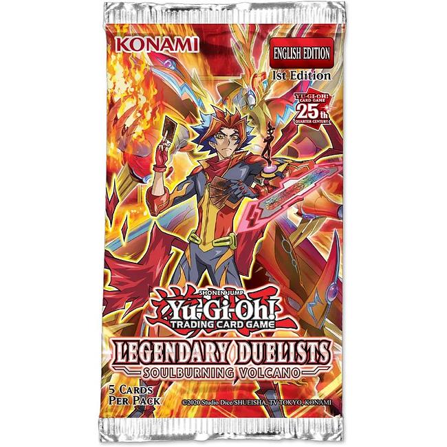 YGO - LEGENDARY DUELISTS: SOULBURNING VOLCANO - BOOSTER - YU-GI-OH!