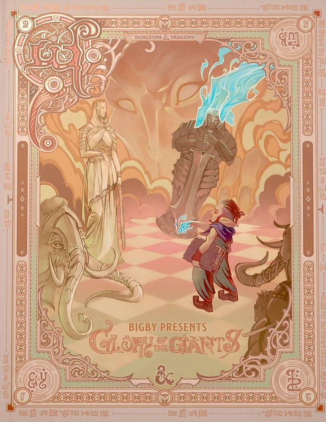 DUNGEONS AND DRAGONS RPG: GLORY OF THE GIANTS - ALTERNATIVE COVER