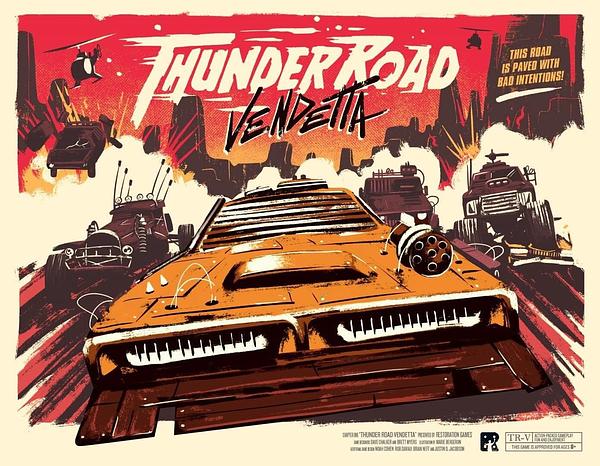 THUNDER ROAD: VENDETTA - SMALL DAMAGE ON THE BOX