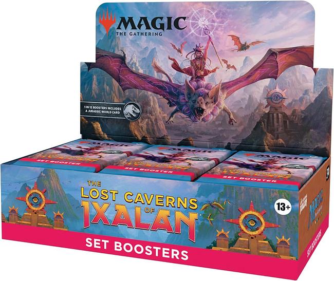 MAGIC THE GATHERING - THE LOST CAVERNS OF IXALAN - SET BOOSTER BOX