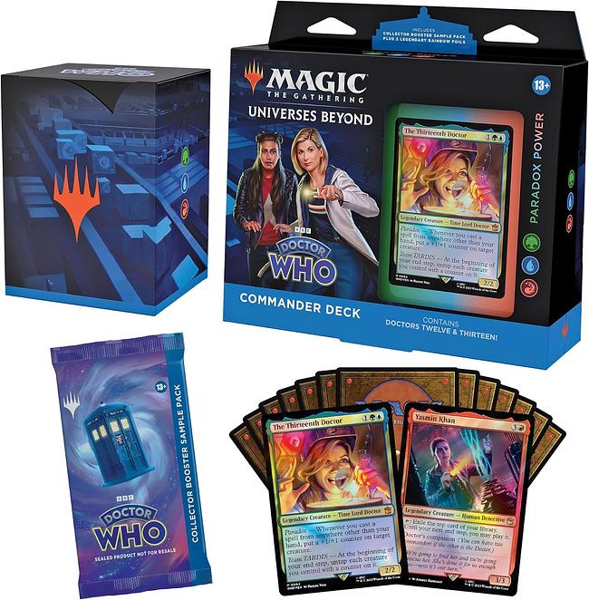 MAGIC THE GATHERING - DOCTOR WHO - PARADOX POWER - COMMANDER DECK