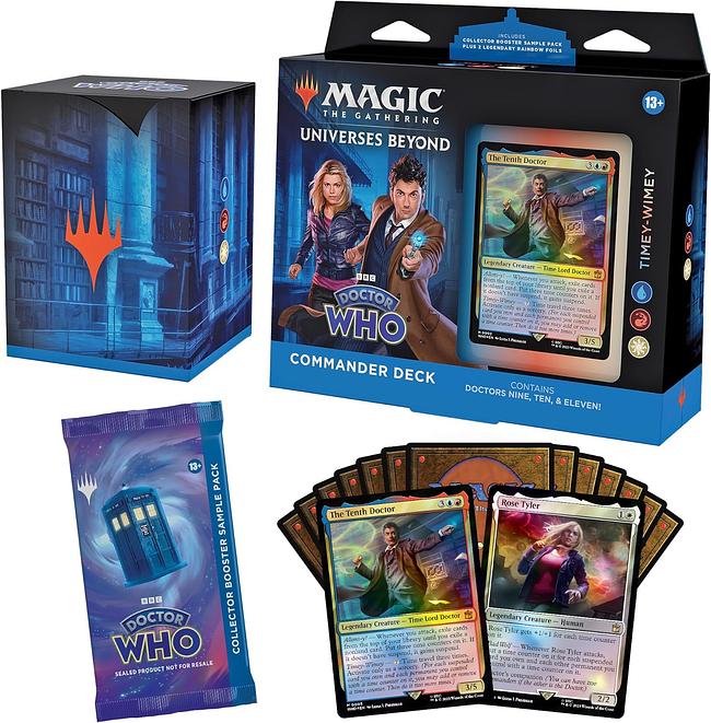 MAGIC THE GATHERING - DOCTOR WHO - TIMEY-WIMEY - COMMANDER DECK