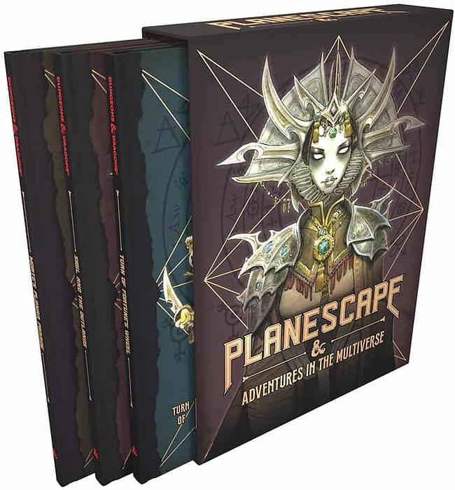 DUNGEONS AND DRAGONS RPG: PLANESCAPE: ADVENTURES IN THE MULTIVERSE - ALTERNATIVE COVER