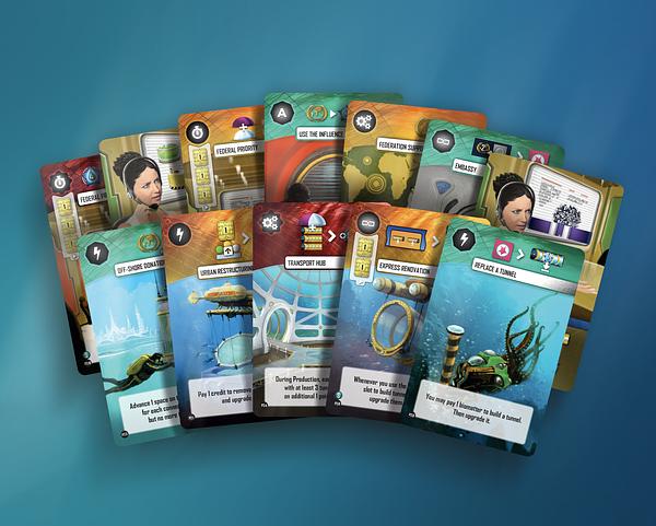 UNDERWATER CITIES - PROMO CARDS