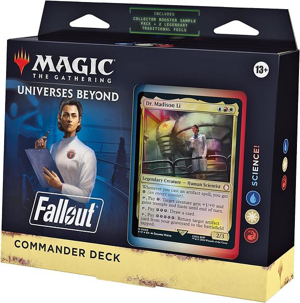 MAGIC THE GATHERING - FALLOUT - COMMANDER DECK - SCIENCE!