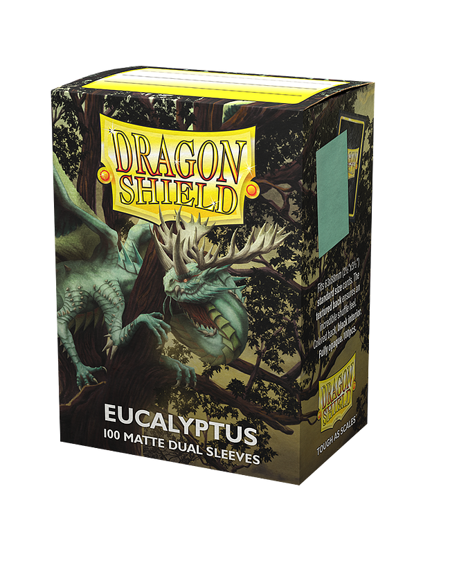 DRAGON SHIELD DUAL MATTE SLEEVES - EUCALYPTUS (100X)