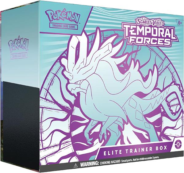 POKEMON - PKM - SCARLET AND VIOLET - TEMPORAL FORCES ELITE TRAINER BOX - Walking Wake