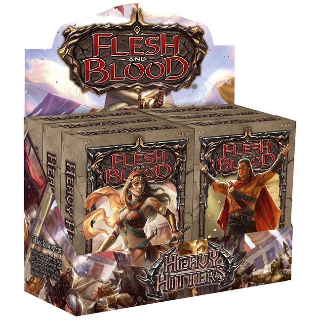 FLESH AND BLOOD TCG - HEAVY HITTERS - BLITZ DECK DISPLAY