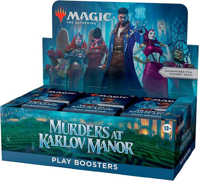 MAGIC THE GATHERING - MURDERS AT KARLOV MANOR - PLAY BOOSTER BOX