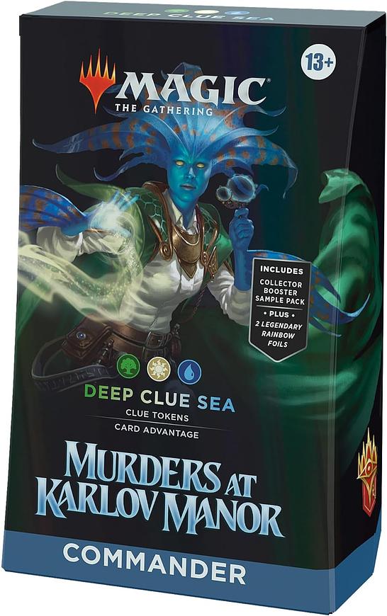 MAGIC THE GATHERING - MURDERS AT KARLOV MANOR - COMMANDER - DEEP CLUE SEA