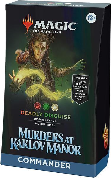 MAGIC THE GATHERING - MURDERS AT KARLOV MANOR - COMMANDER - DEADLY DISGUISE