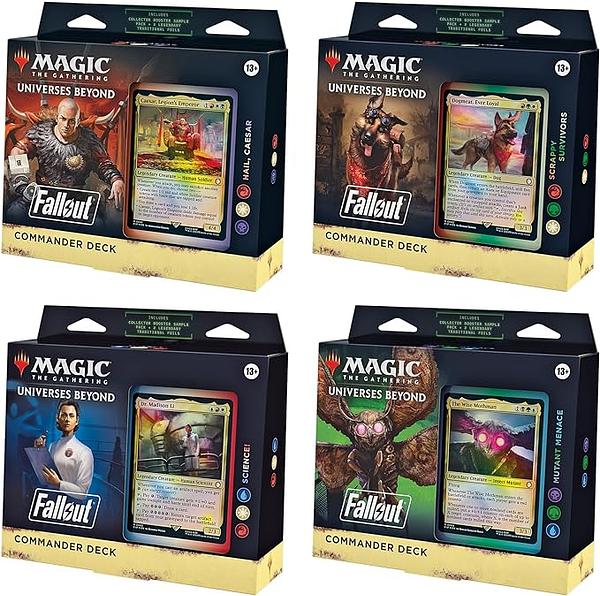 MAGIC THE GATHERING - FALLOUT - COMMANDER BUNDLE