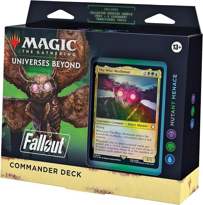 MAGIC THE GATHERING - FALLOUT - COMMANDER DECK - MUTANT MENACE