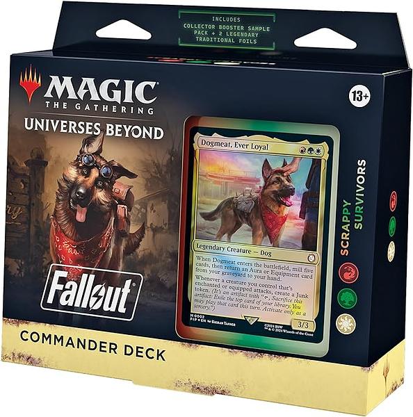 MAGIC THE GATHERING - FALLOUT - COMMANDER DECK - SCRAPPY SURVIVORS