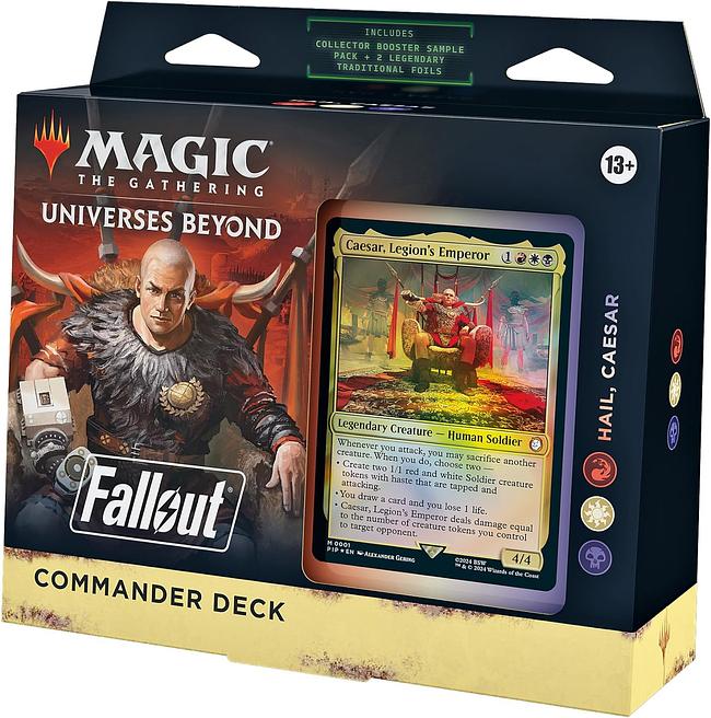 MAGIC THE GATHERING - FALLOUT - COMMANDER DECK - HAIL, CAESAR