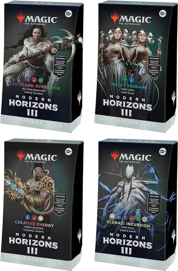 MAGIC THE GATHERING - MODERN HORIZON 3 - COMMANDER DECK BUNDLE