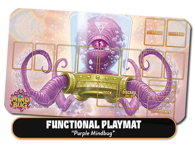 MINDBUG: FUNCTIONAL PLAYMAT - PURPLE MINDBUG