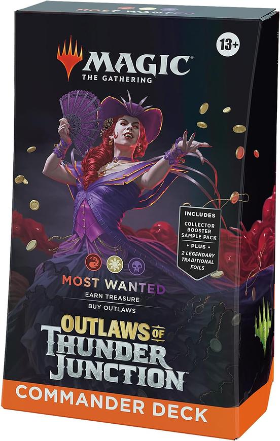 MAGIC THE GATHERING - OUTLAWS OF THUNDER JUNCTION - COMMANDER MOST WANTED