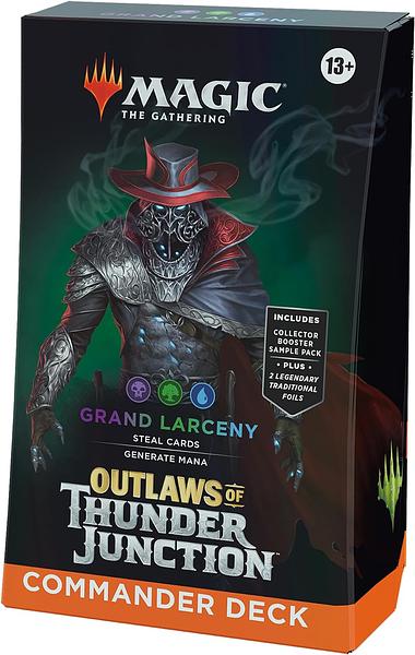 MAGIC THE GATHERING - OUTLAWS OF THUNDER JUNCTION - COMMANDER GRAND LARCENY