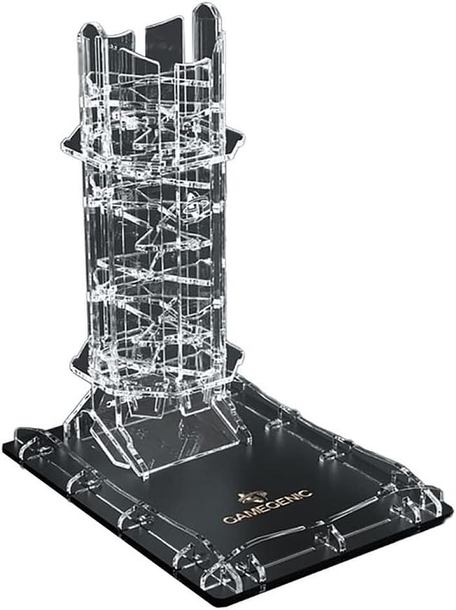 GAMEGENIC - CRYSTAL TWISTER - PREMIUM DICE TOWER