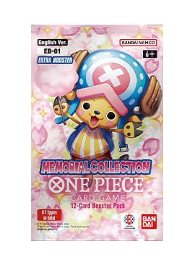 ONE PIECE CARD GAME - MEMORIAL COLLECTION EB-01 EXTRA BOOSTER