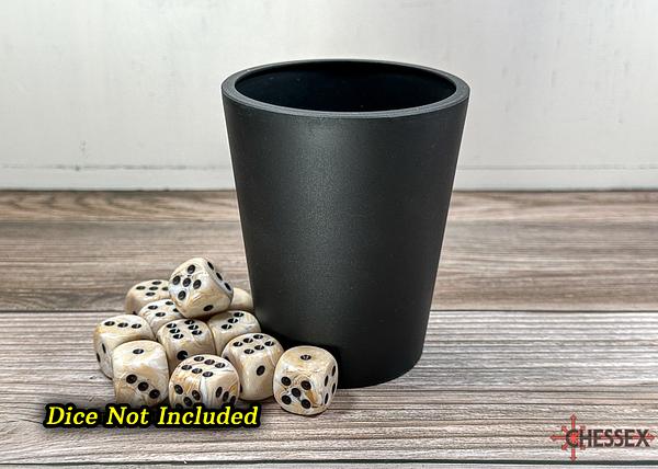 CHESSEX - Flexible Dice Cup Black