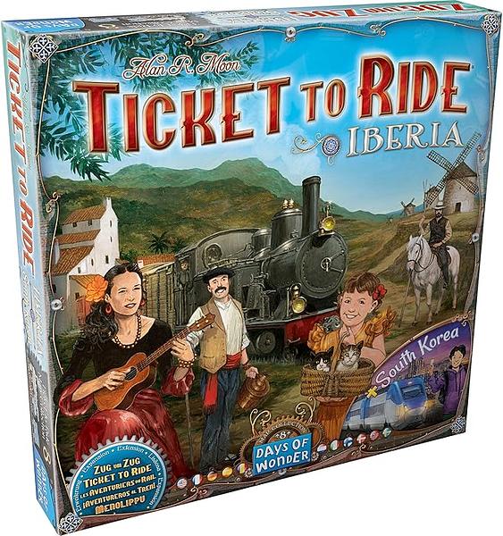 Ticket to Ride Map Collection 8: Iberia & South Korea