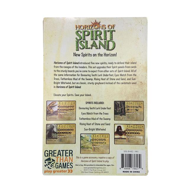 Horizons of Spirit Island: Classic Spirit Panel Boards