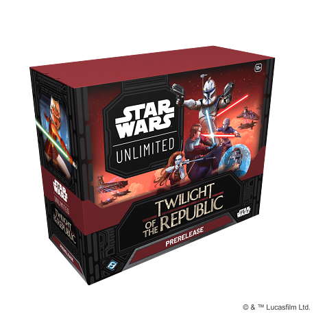 Star Wars: Unlimited - Twilight of the Republic Prerelease Box - PREDNAROČILO -  IZID - 8.11.2024