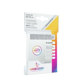 GAMEGENIC - MATTE STANDARD SLEEVES - (66 X 91MM) - 50X