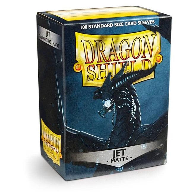 DRAGON SHIELD STANDARD SLEEVES - JET MATTE (100X)