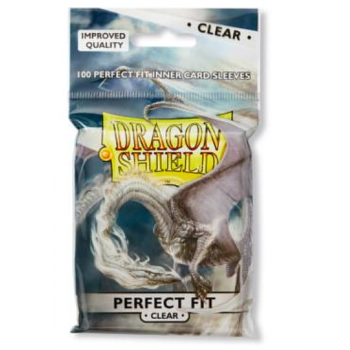 DRAGON SHIELD STANDARD SLEEVES - PERFECT FIT (100 SLEEVES)