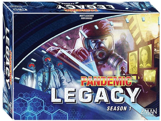 PANDEMIC LEGACY - SEASON 1 - BLUE - DAMAGED BOX