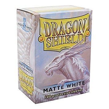 DRAGON SHIELD STANDARD SLEEVES - WHITE MATTE (100X)