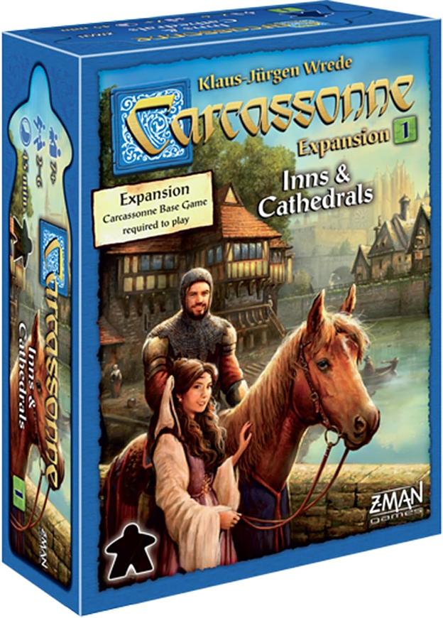 CARCASSONNE: EXPANSION 1 – INNS AND CATHEDRALS - 2 EDICIJA