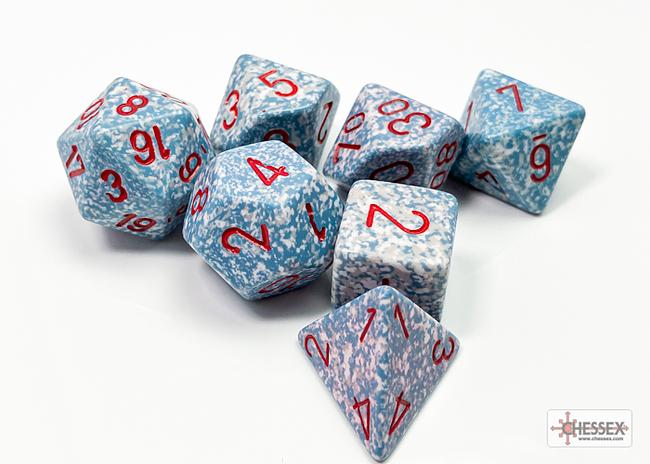 DICE CHESSEX - Speckled Air Polyhedral (7 DICE)