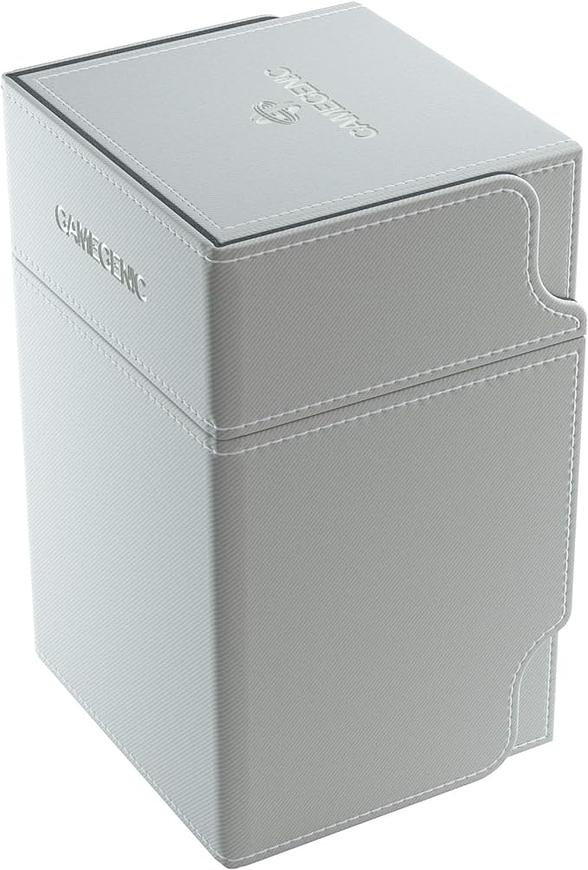 GAMEGENIC - WATCHTOWER 100+ CONVERTIBLE DECK BOX - WHITE