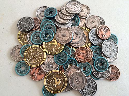 SCYTHE - METAL COINS