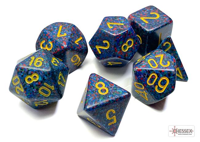 DICE CHESSEX - Speckled Twilight Polyhedral (7 DICE)