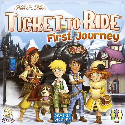 TICKET TO RIDE  - FIRST JOURNEY - EUROPE