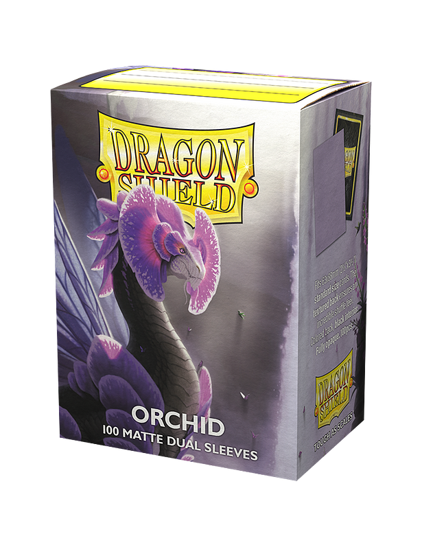 DRAGON SHIELD DUAL MATTE SLEEVES - ORCHID (100X)