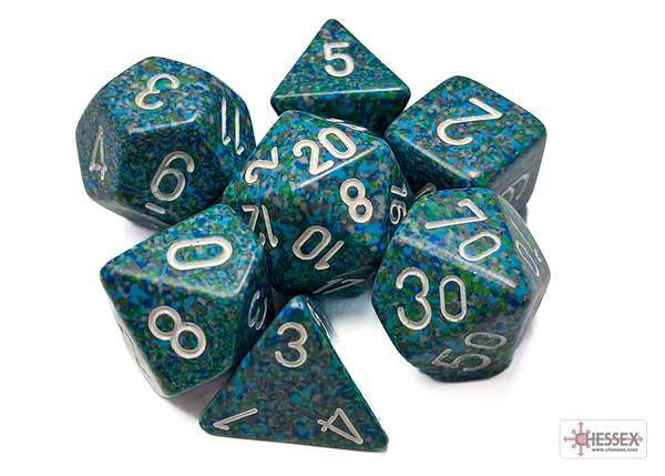 DICE CHESSEX - Speckled Sea Polyhedral (7 DICE)