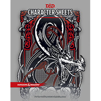 DUNGEONS AND DRAGONS RPG: CHARACTER SHEETS