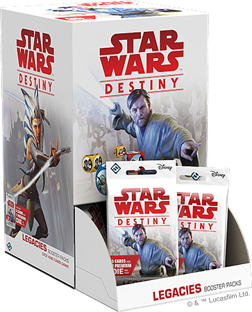 STAR WARS DESTINY - LEGACIES BOOSTER BOX - 36X