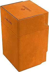 GAMEGENIC - WATCHTOWER 100+ CONVERTIBLE DECK BOX - ORANGE