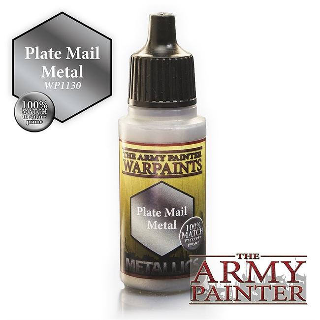 ARMY PAINTER: PLATE MAIL METAL - METALLIC